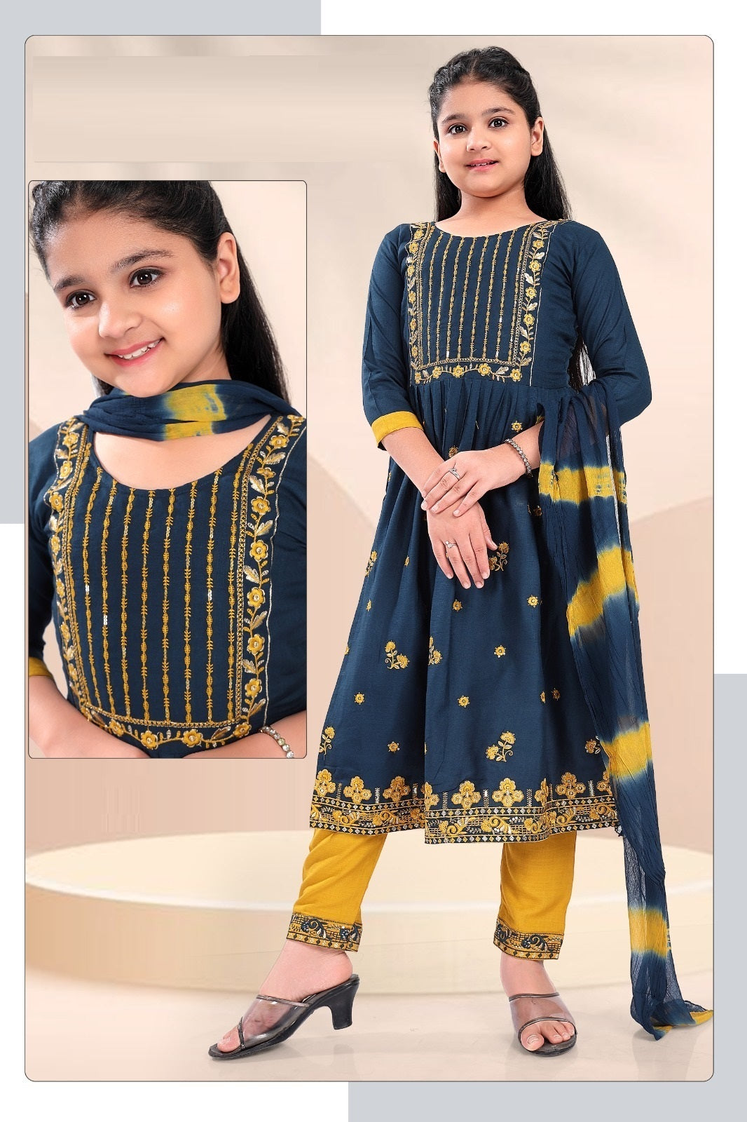 Nyra Cut 3 Pcs Spun Cotton Salwar Set - NCSS06