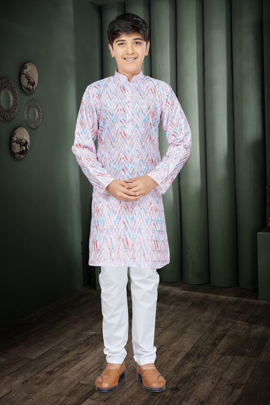 Multicolor Kurta with Pajama