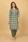 Green Cotton Kurti with Pant